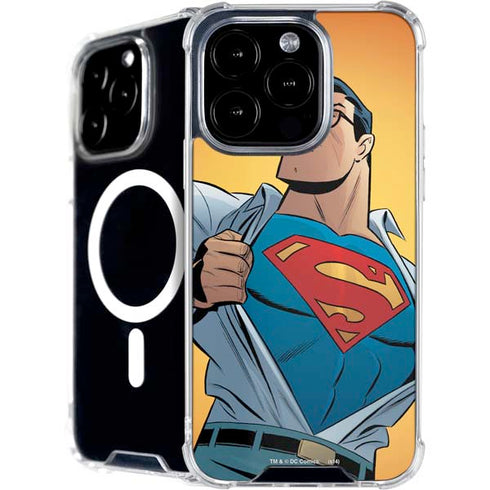 DC Comics Superman 90's Animated Series iPhone 16 Pro MagSafe Case